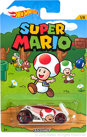 Kinopio (Vandetta), Super Mario Brothers, Mattel, Pre-Painted